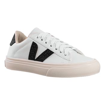 Tenis-Casual-Branco-e-Preto-Urbano-|-Caprice-Tamanho--34---Cor--BRANCO-0